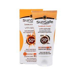 کرم ضد آفتاب ویتی سنس SPF50 سان سیف ۵۰ میلی لیتر
