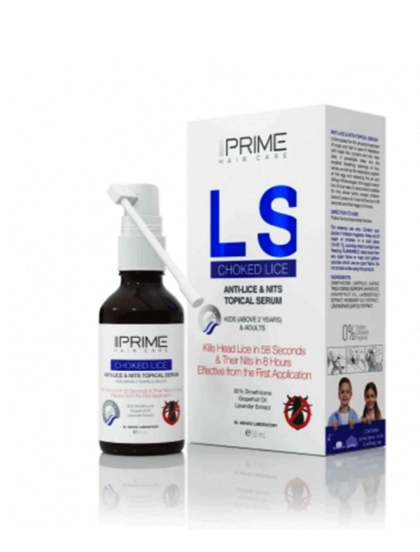 سرم مو برطرف کننده حشرات مدل LS پریم 50 میلی لیتر ا Prime Anti Lice & Nits Topical Serum Model LS 50 ml