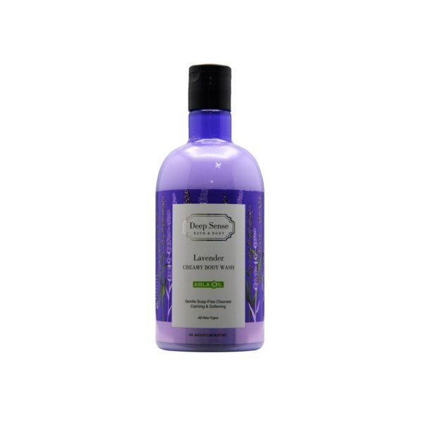 شامپو بدن کرمی لوندر دیپ سنس سی گل مناسب انواع پوست 400 میلی لیتر Seagull Lavender Creamy Body Shampoo
