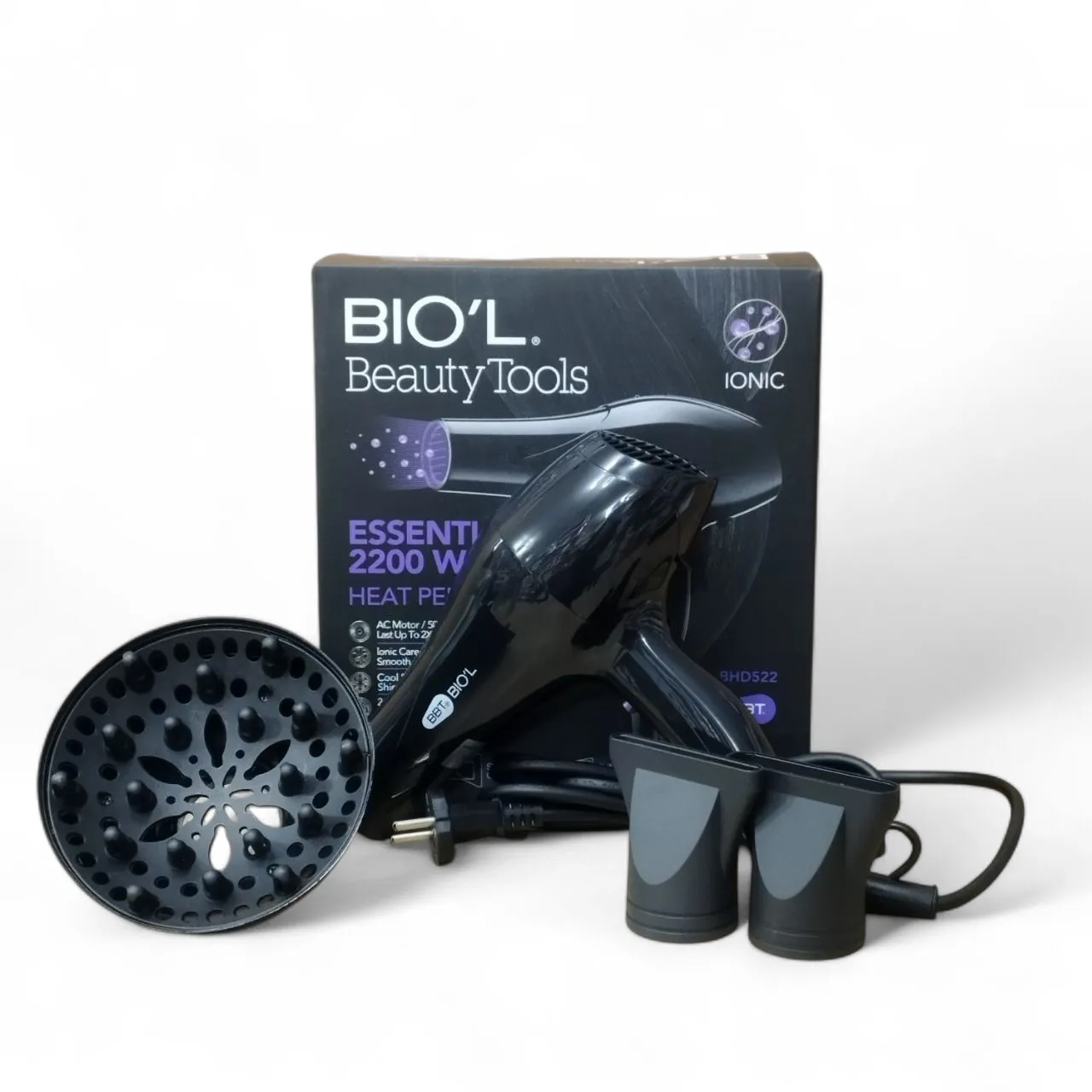 سشوار بیول ۲۲۰۰ وات - rozhiyaarayeshi.com (3) سشوار بیول موتور سنگین ac با توان 2200 وات گارانتی 24 ماهه ضمانت شکوفا - Image 1